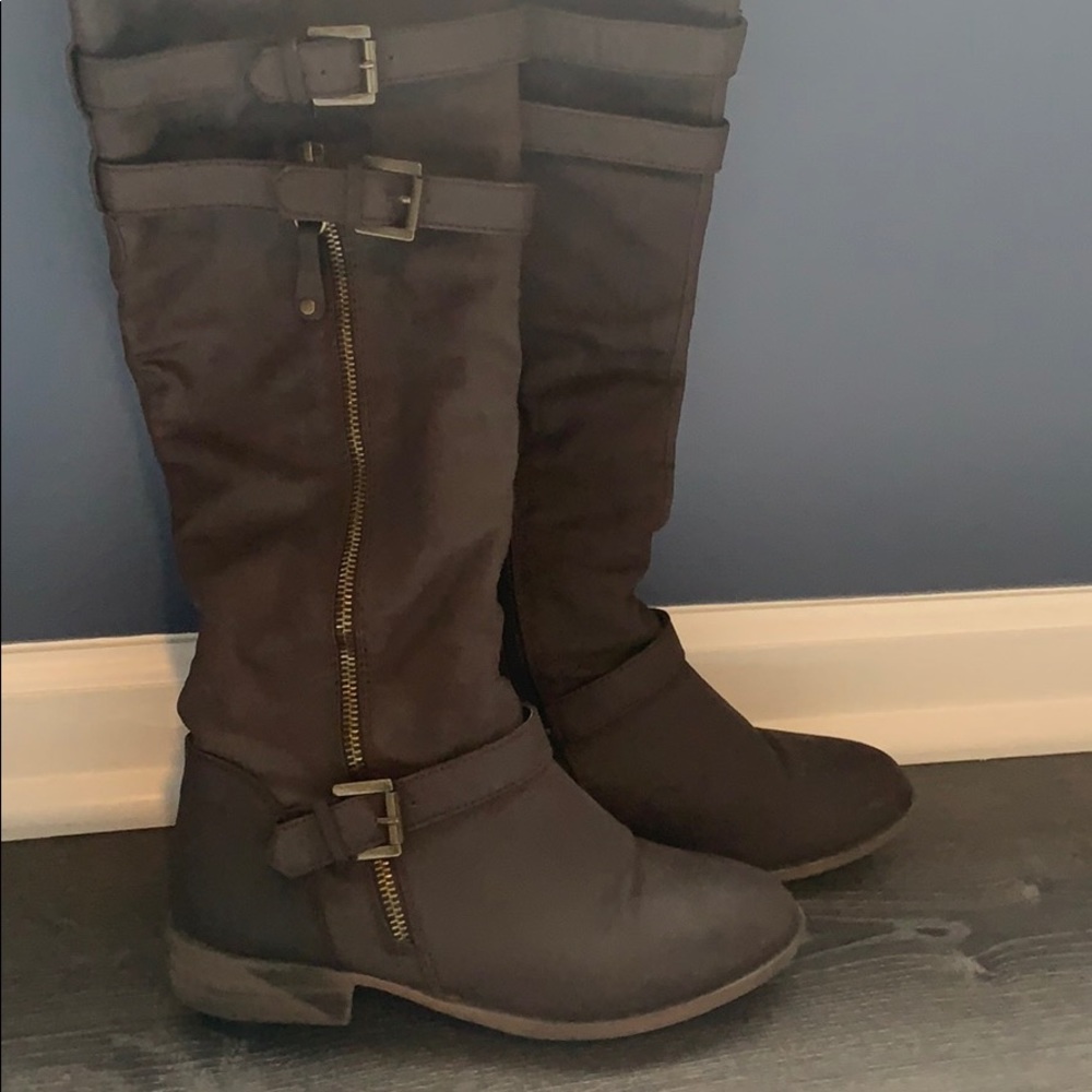 Knee high boots